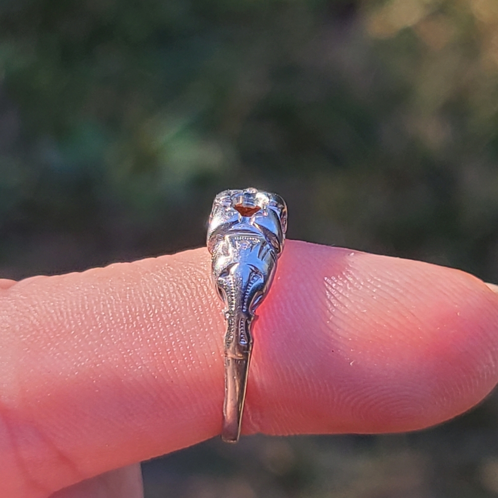 ❤️ SOLD!! 14k Gold Engagement Ring - Picture 6 of 6